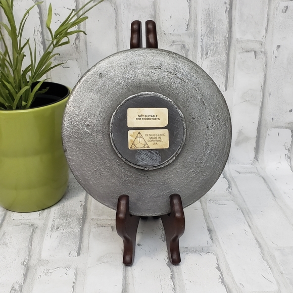 Design Clinic Cornwall Celtic Design 7” Pewter Plate - Picture 2 of 5